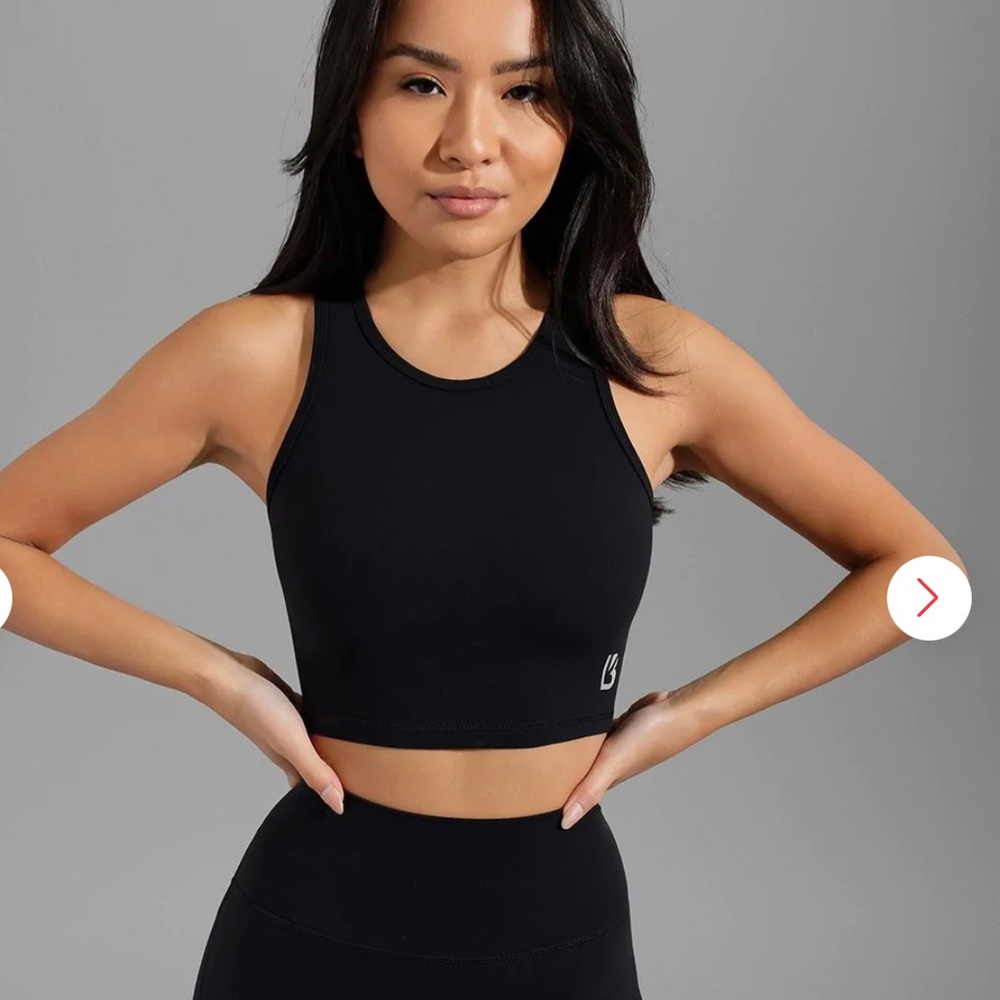 Buffbunny black crop top size Medium